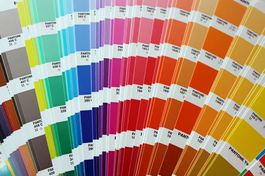 Pantone. A spot colour, not a shampoo a dozen eggs